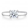 Solitaire Ring Front