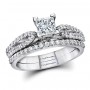 Split shank ring Set - Standing