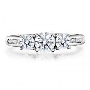 3 Stone Ring - Front